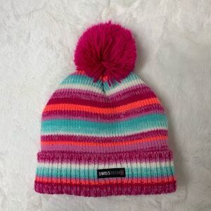 Girls SwissTech fleece lined hat